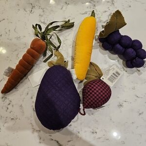 Hallmark Vintage Stuffed Vegetables / Fruit